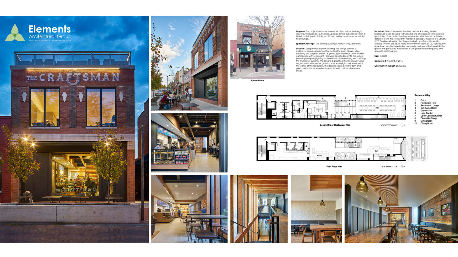 Chicago architect offering historic adaptive reuse design for residential and commercial buildings
