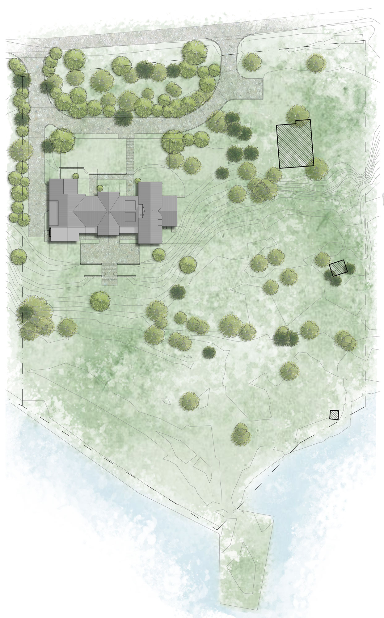 Plan for the entire lot during build