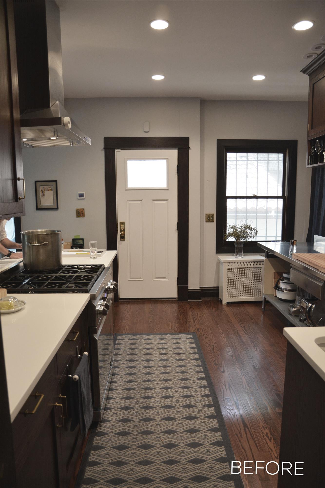 From before the historic kitchen was remodeled