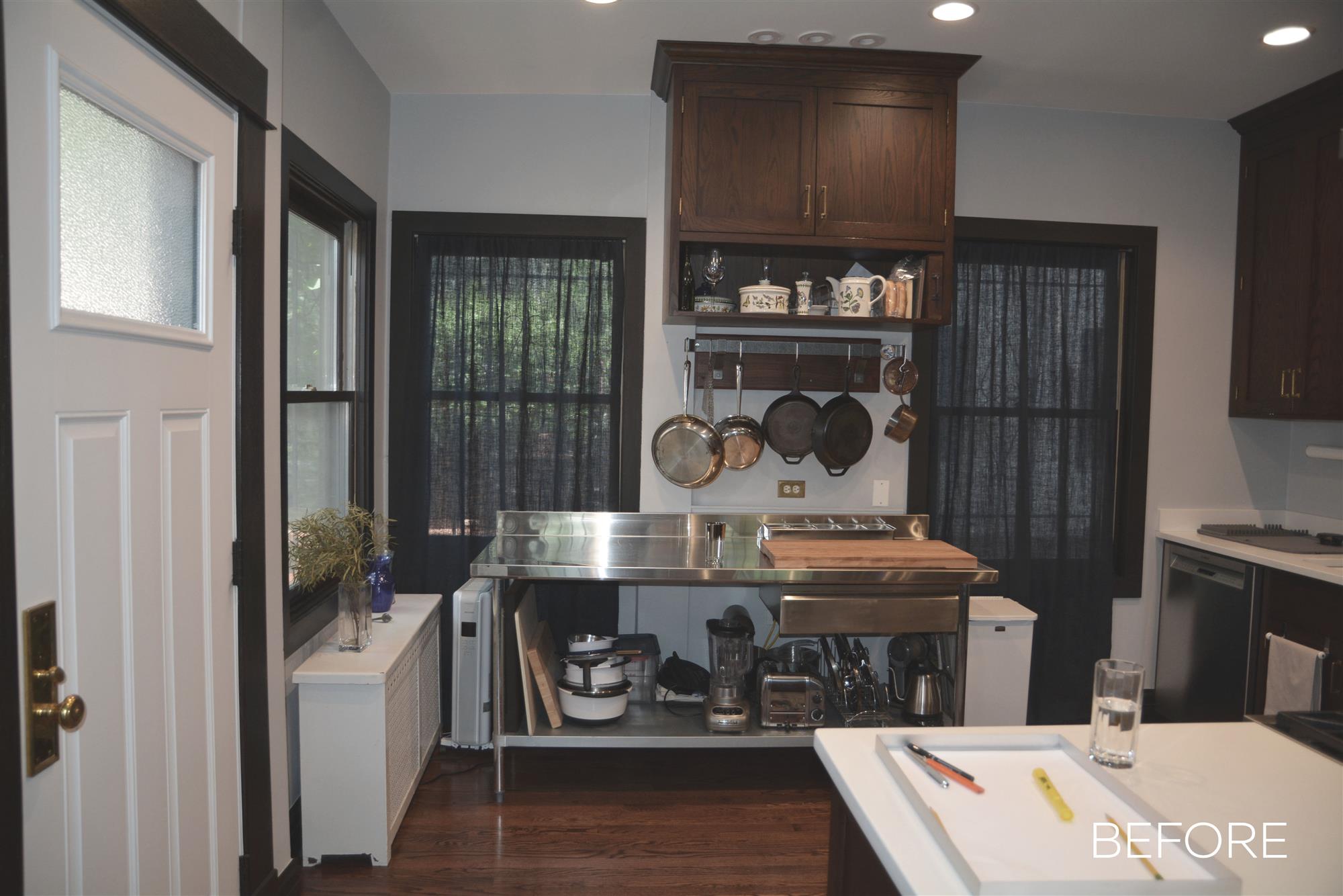 Another view from before the kitchen remodeling