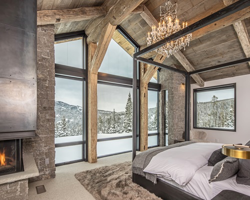 Montana Mountain Valley Home Design by Luxury Home Builders
