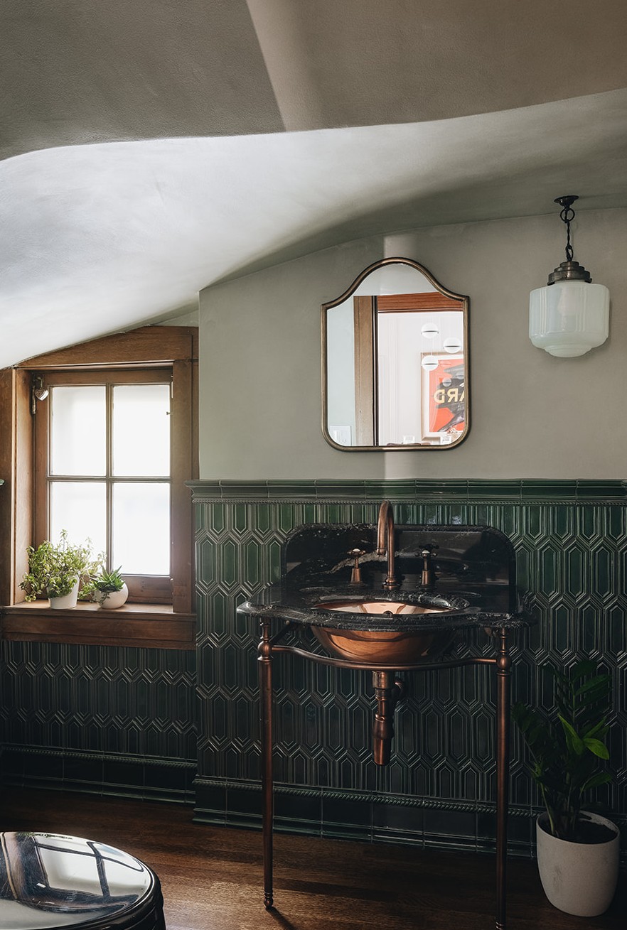 luxury restored bathroom