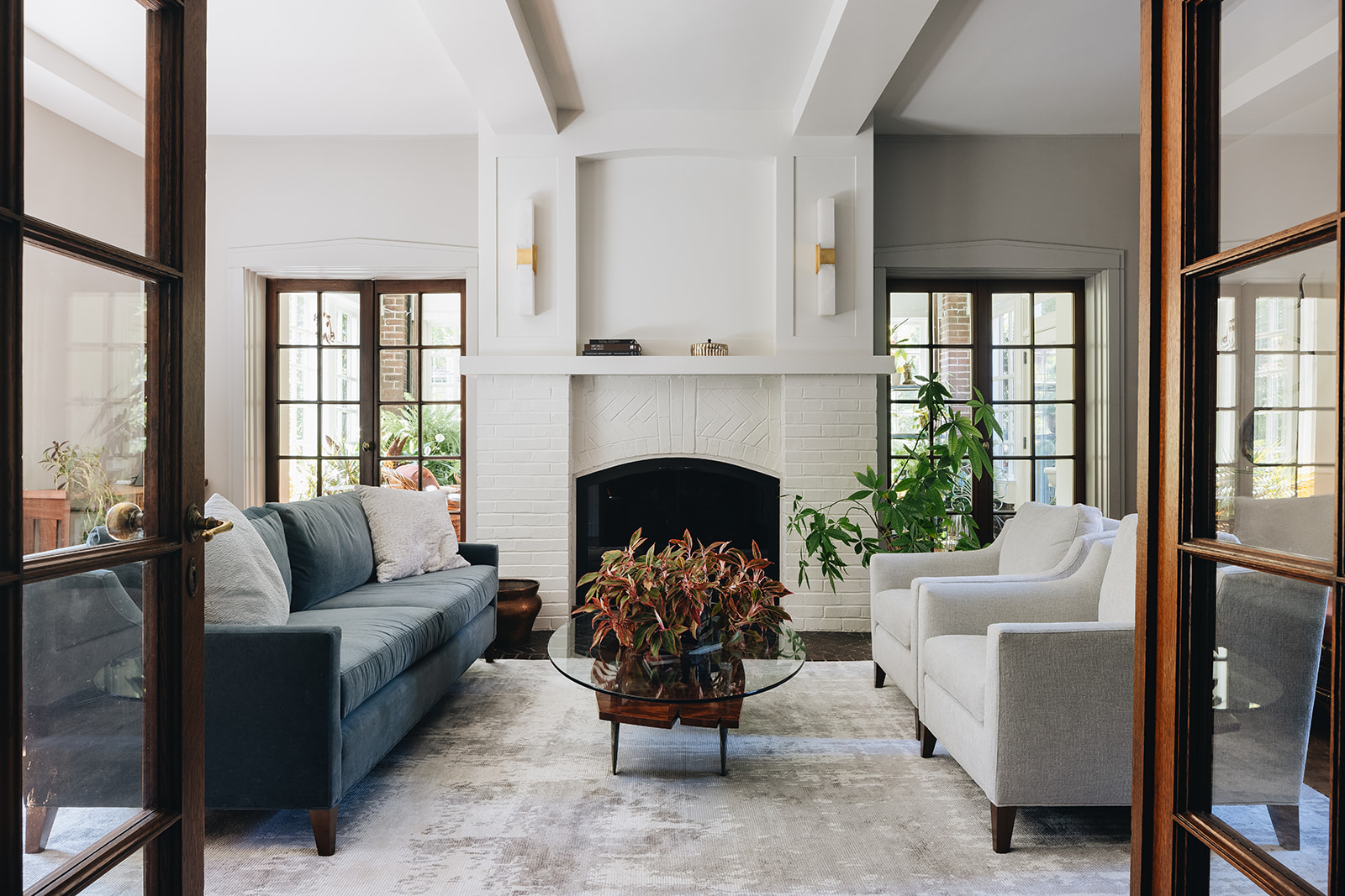 restful space in luxury home