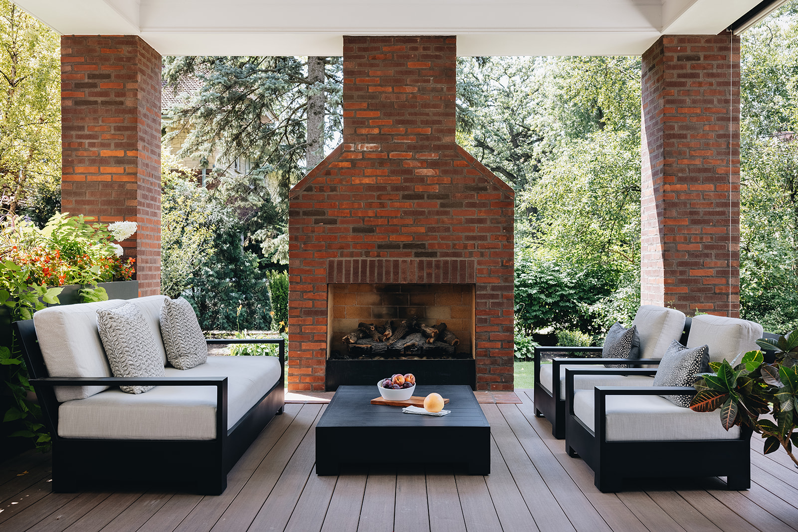 outdoor meeting area