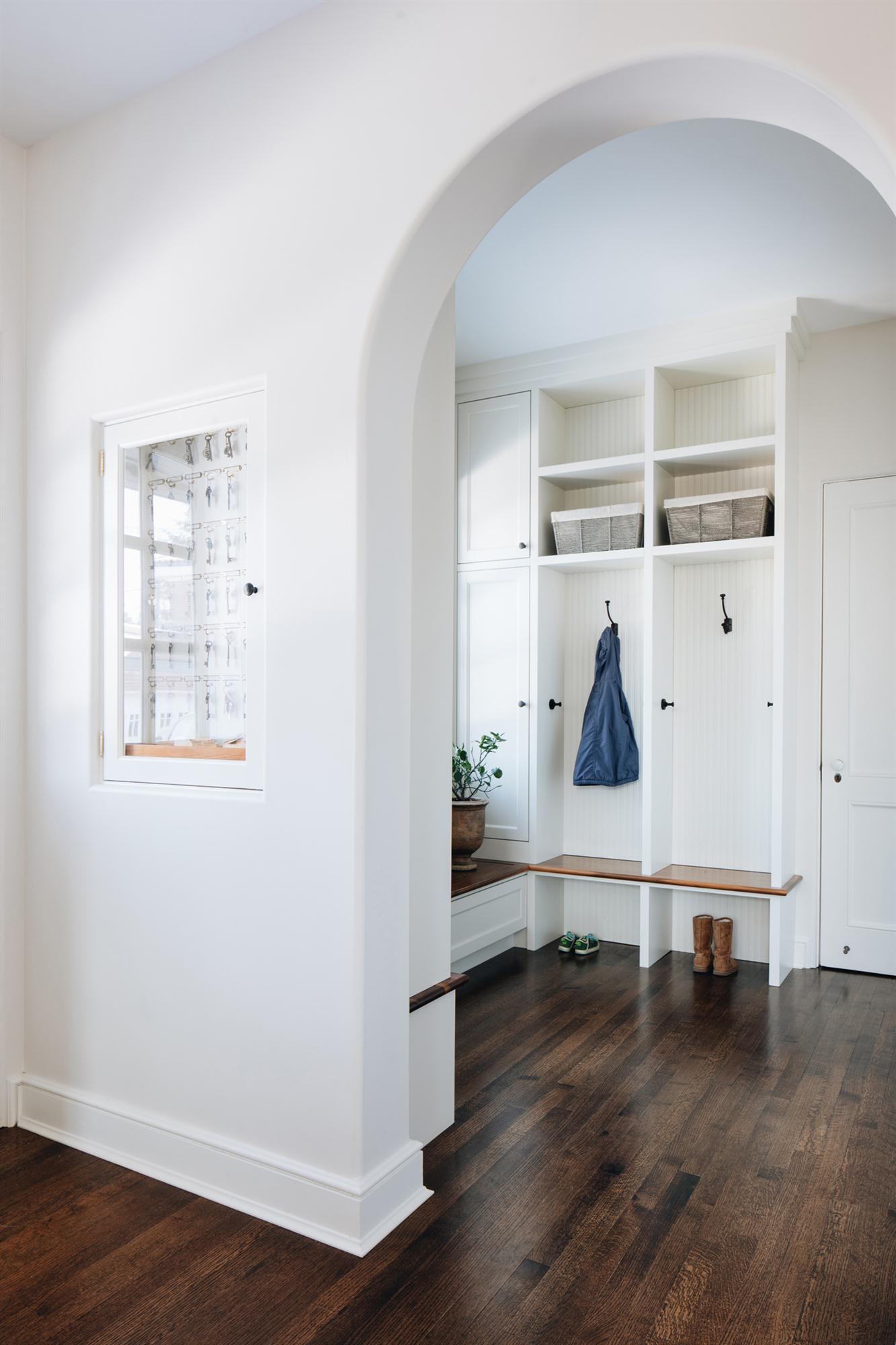 Kitchen Mud Room Entry