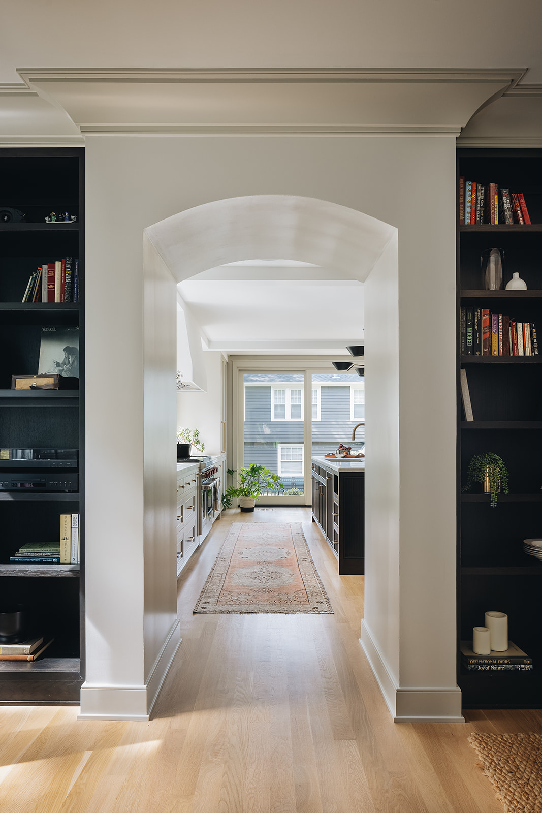 Hallway restored