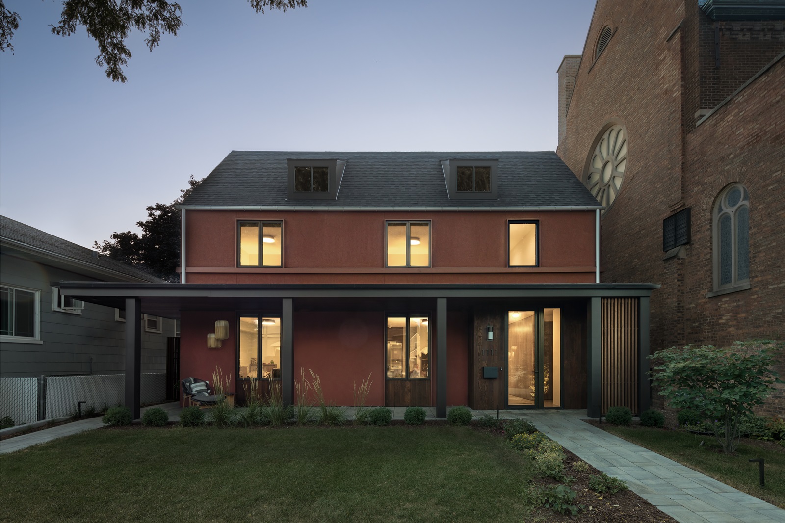 modern Midwest landscape design