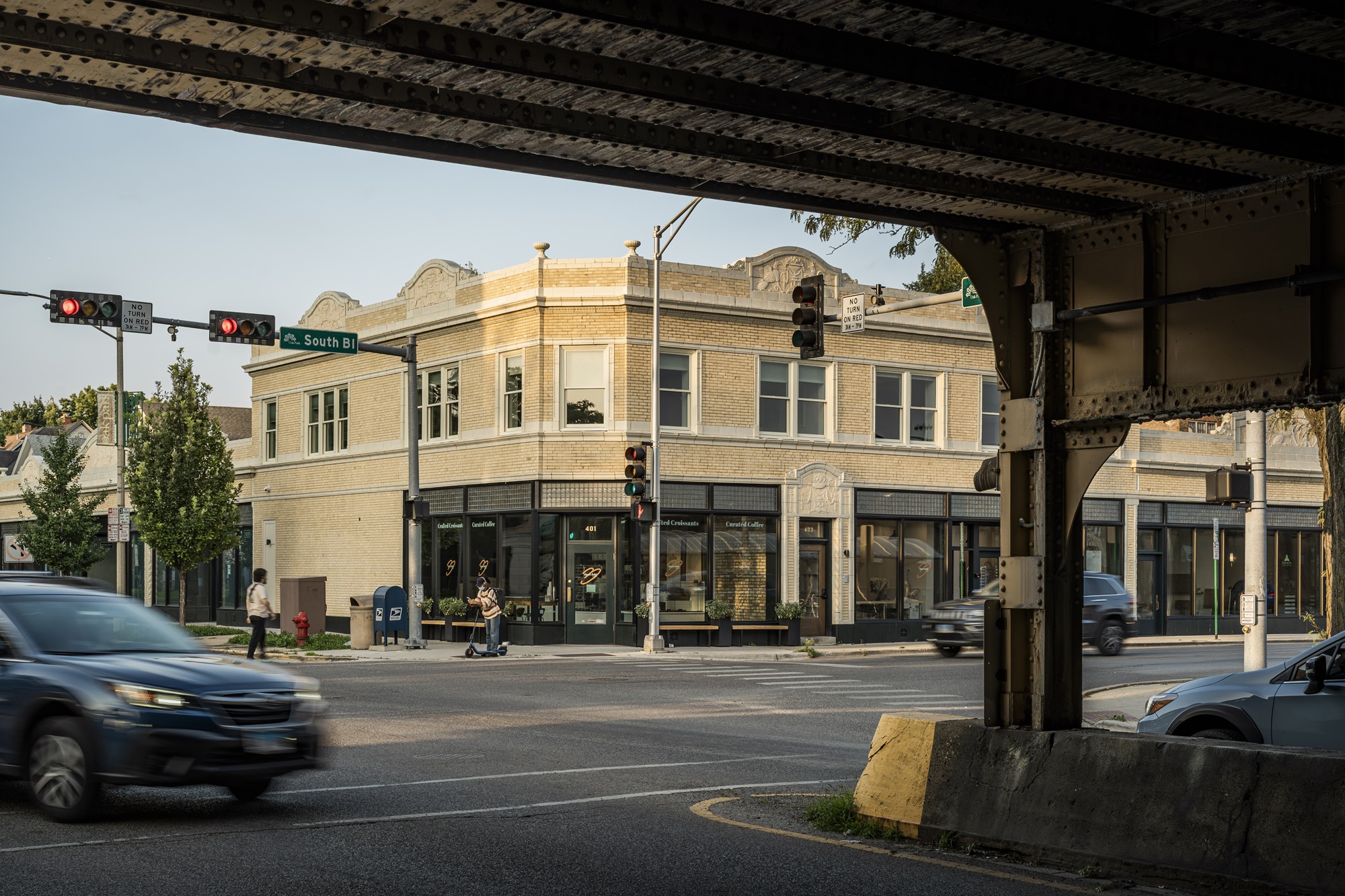 Outside view of store 3 Fold cafe