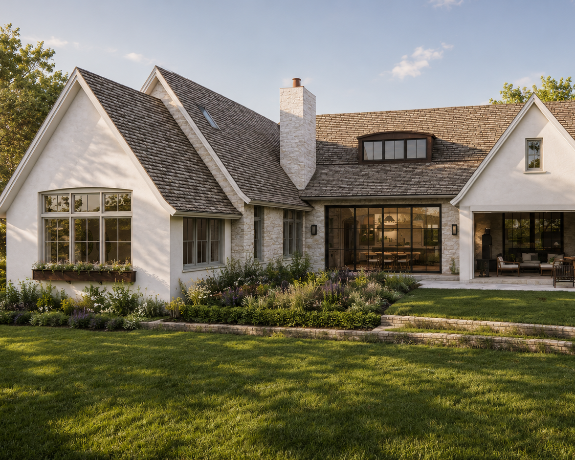 Exterior view of home