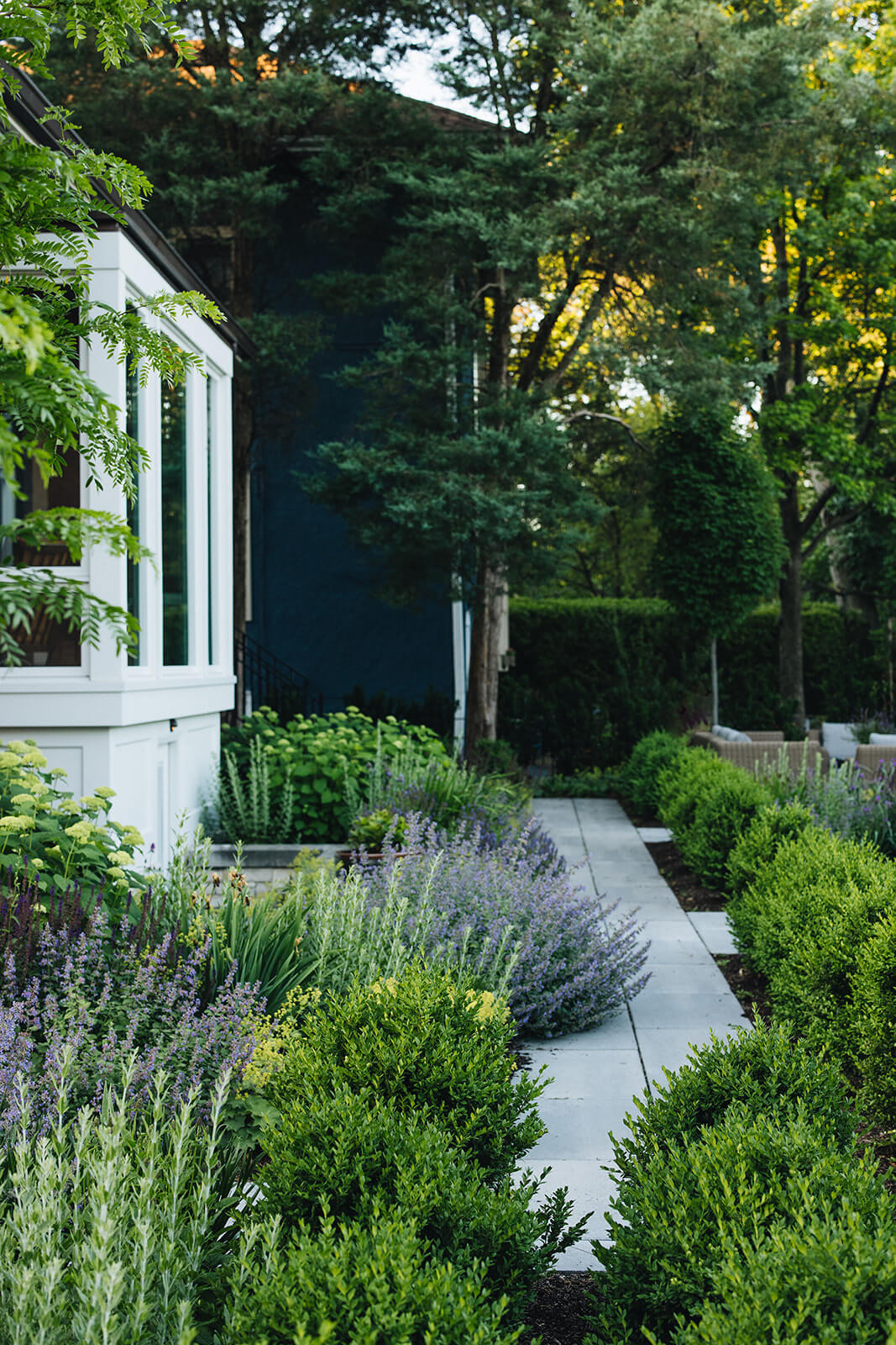 walkway view of greenery