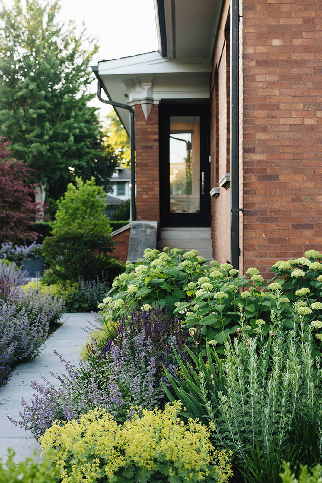 midwest landscape design in summer