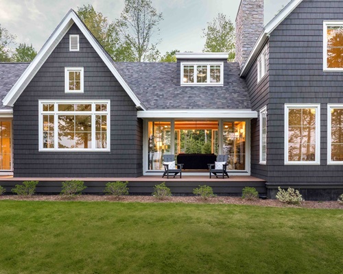 Modern Lakeside Cottage Design
