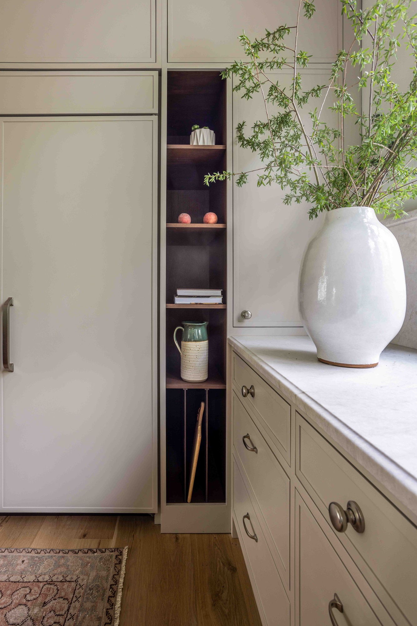 Built in shelving