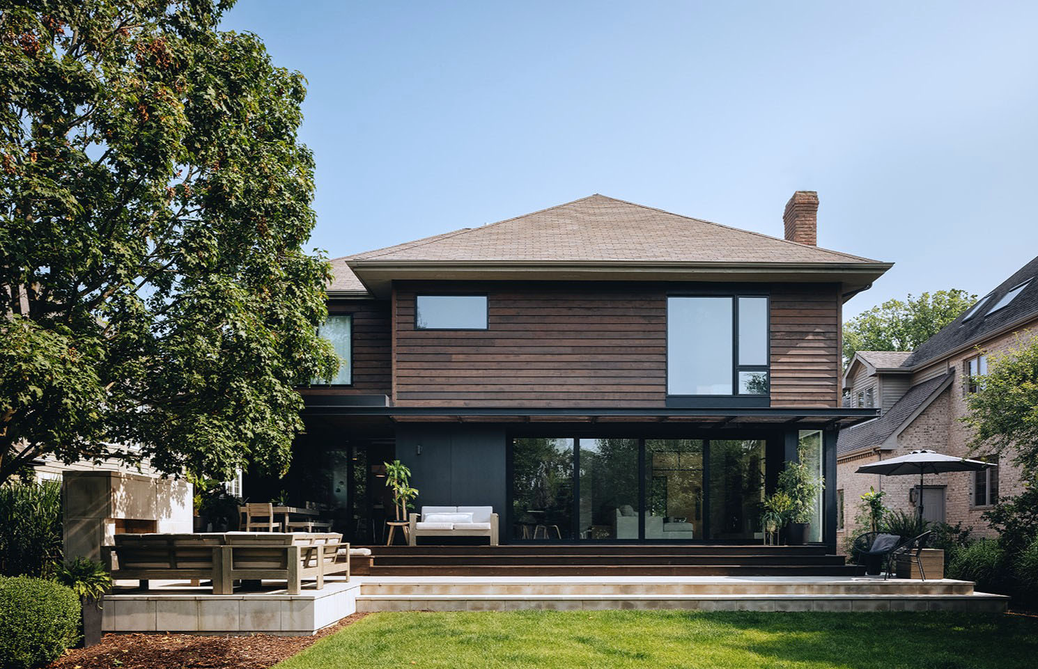 modern Midwest landscape design