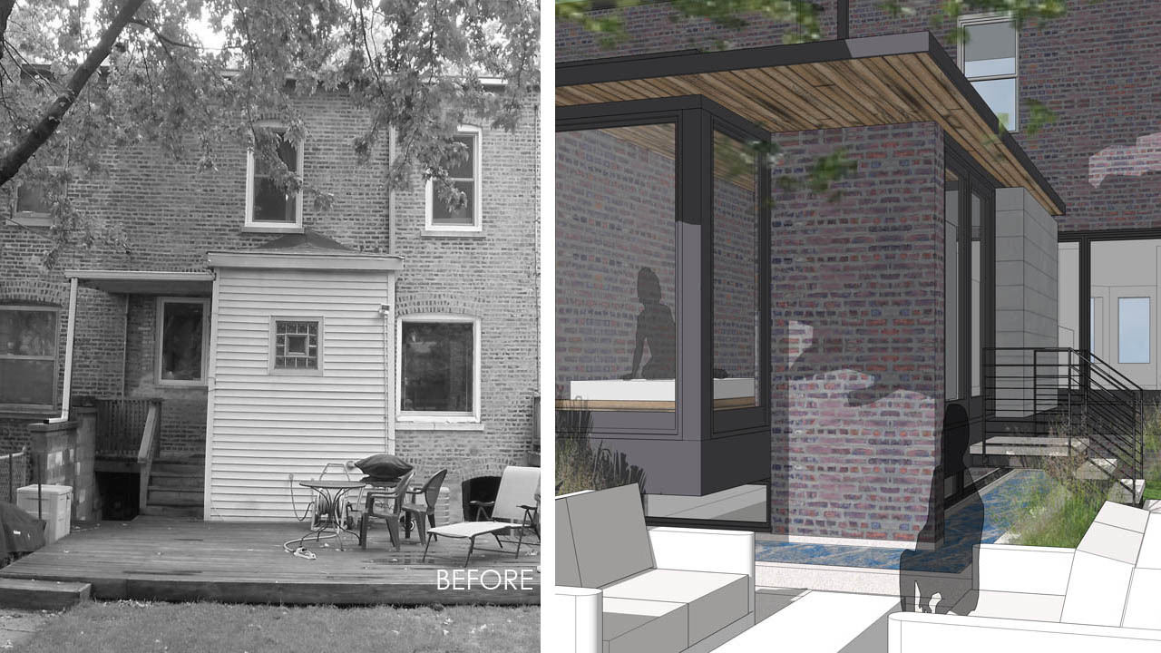 Chicago Residential Renovation Before & After