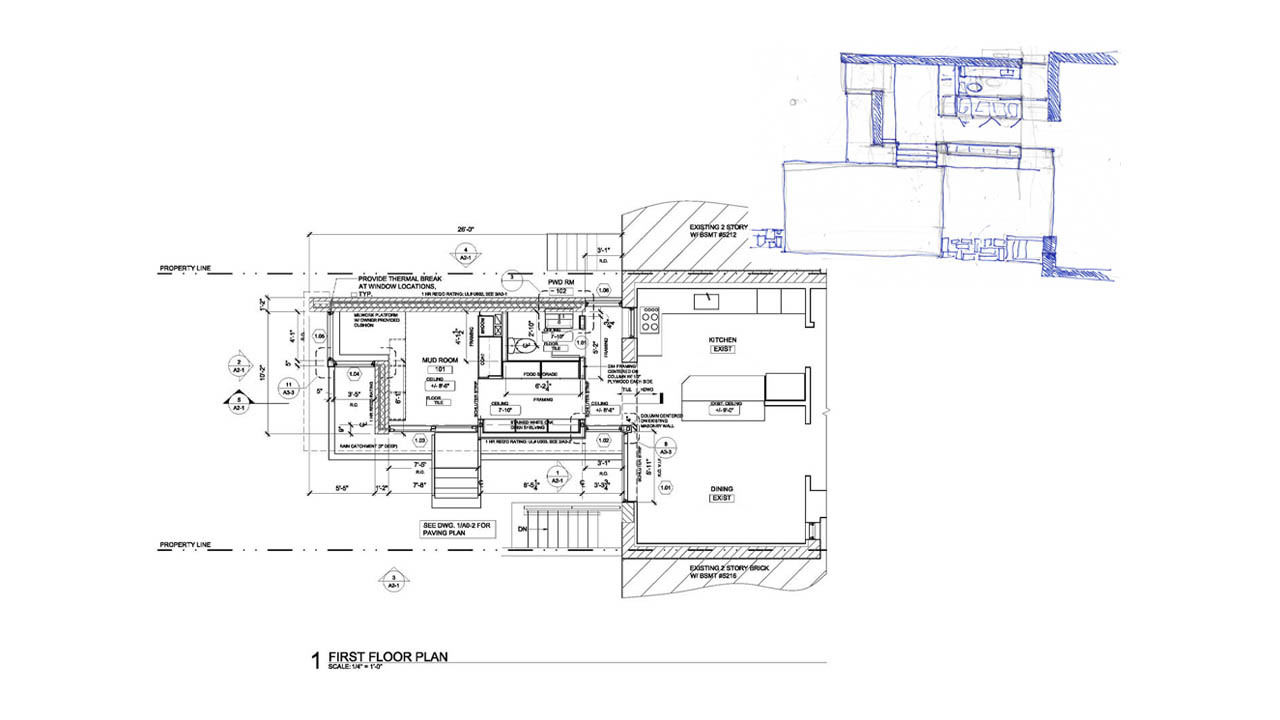 Hyde Park Home First Floor Plan