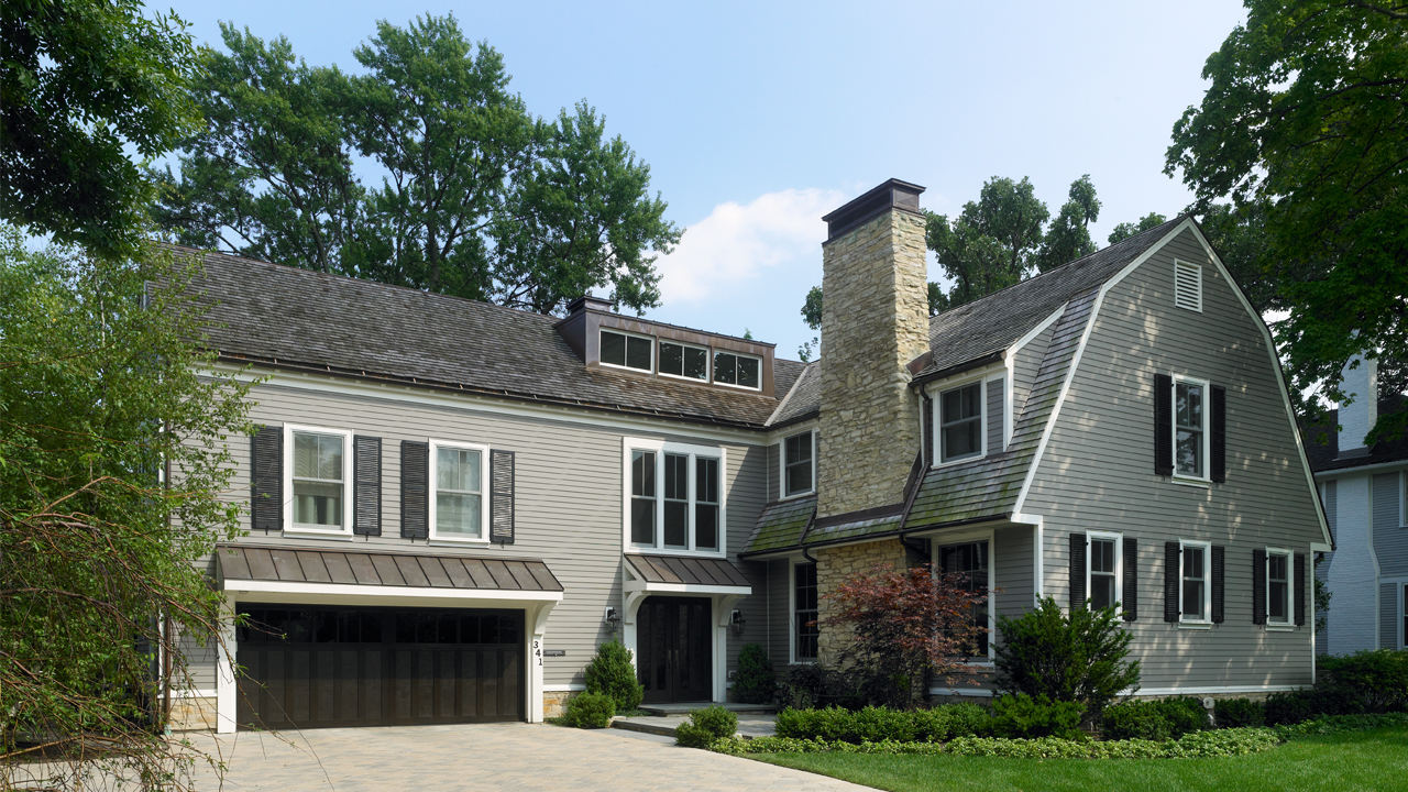 Dutch Colonial Home Construction Winnetka IL