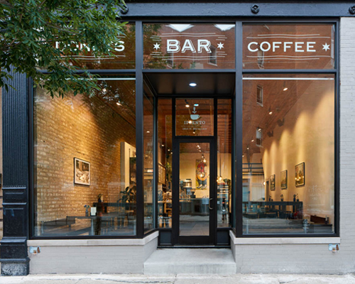 Interior remodeling project for Chicago café