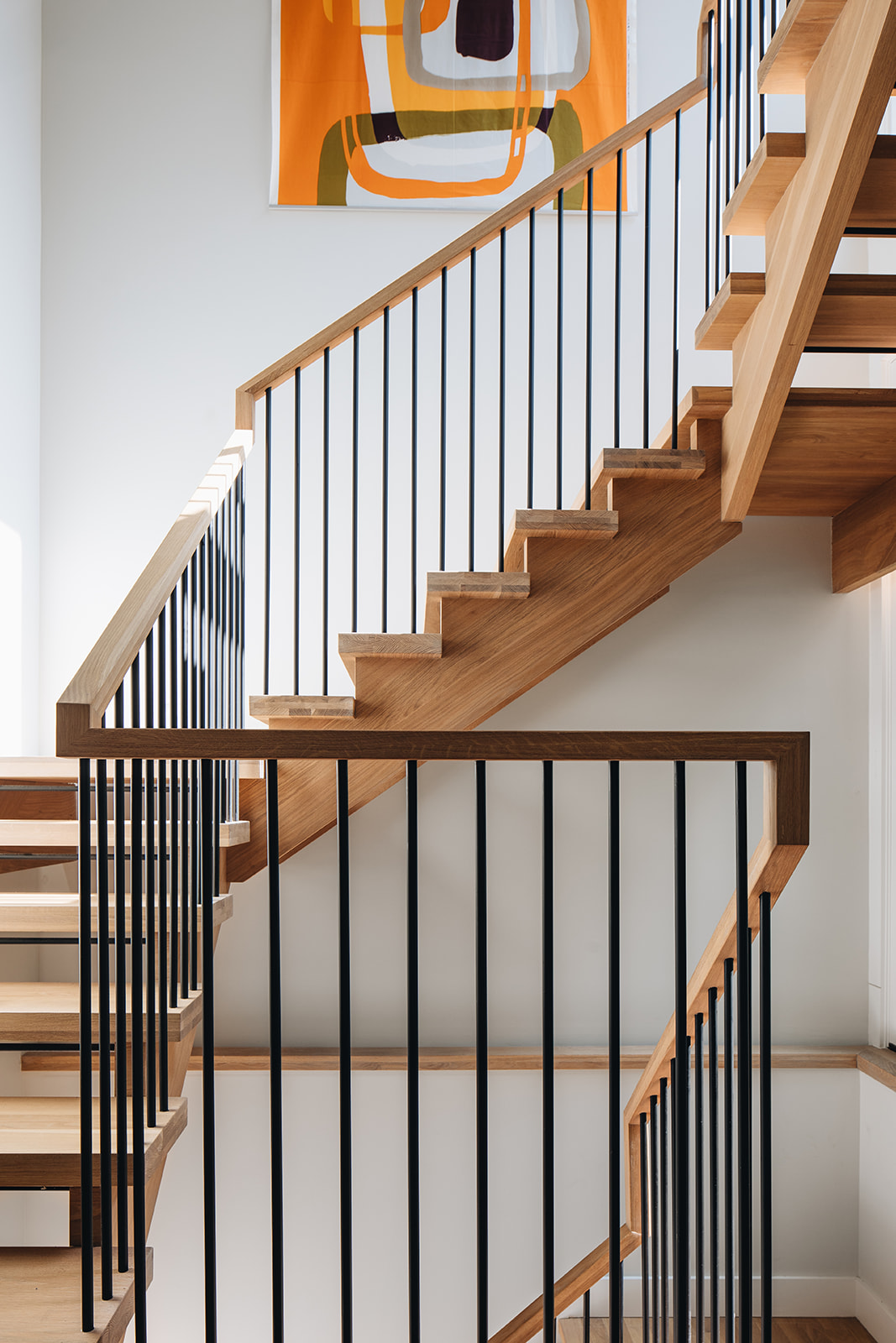 View from the front of the stairs
