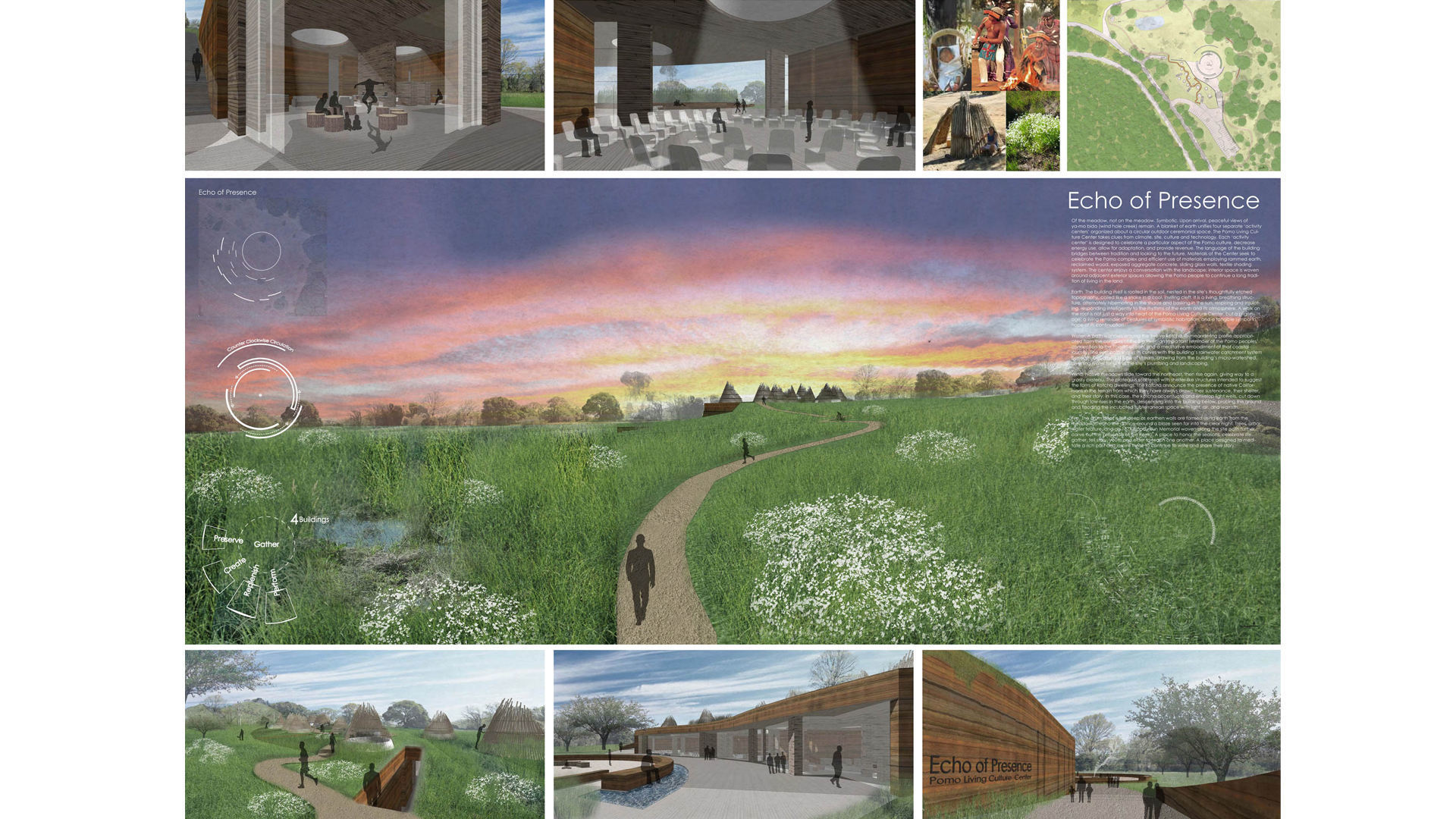 Cultural center design concept by Chicago architect