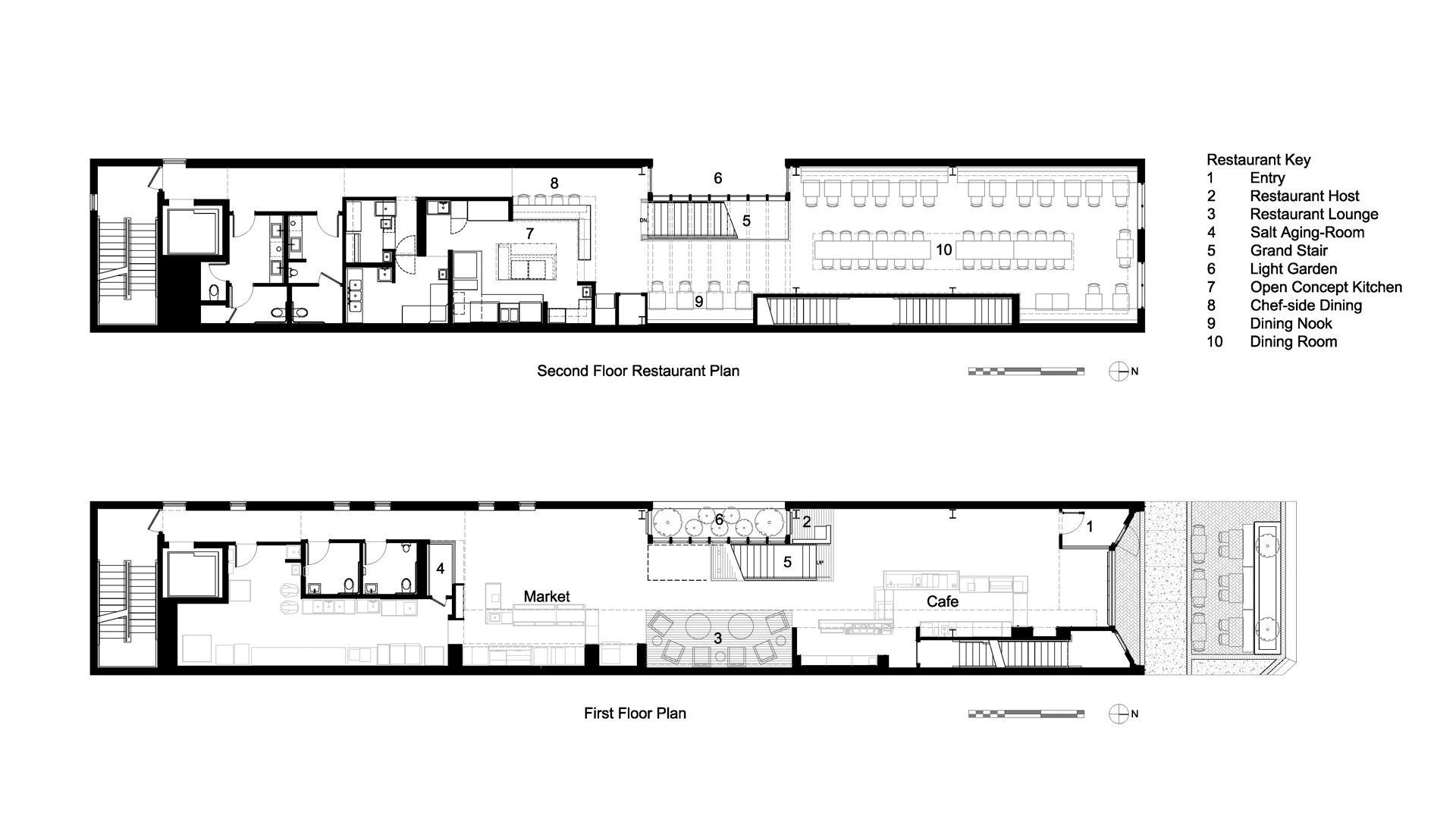 Preliminary price drawings created by Chicago architect